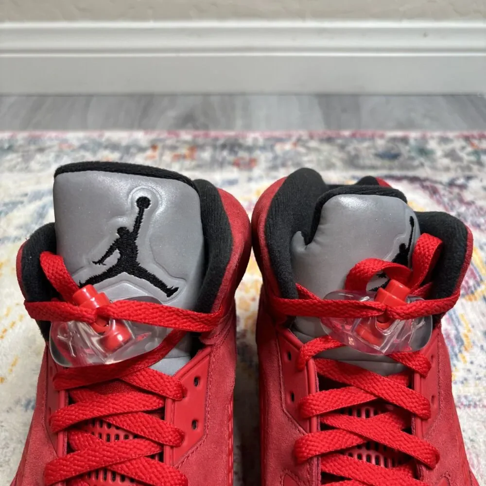 Nike Air Jordan 5 Retro Red Suede